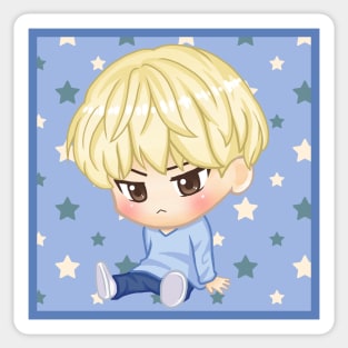 BTS KPOP JIMIN CUTE CHIBI CHARACTER Sticker